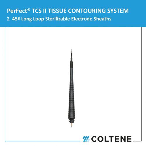 2  45º Long Loop Sterilizable Electrode Sheaths