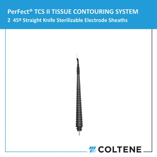 2  45º Straight Knife Sterilizable Electrode Sheaths