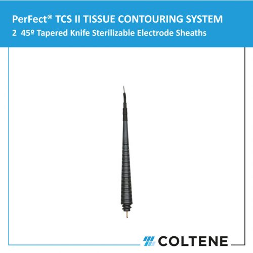 2  45º Tapered Knife Sterilizable Electrode Sheaths