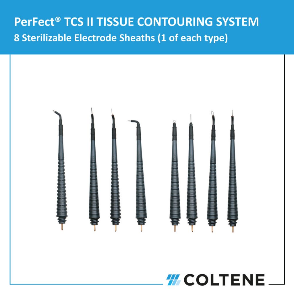 8 Sterilizable Electrode Sheaths (1 of each type) SA Dental