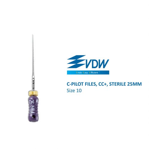C-PILOT FILES, CC+, STERILE 25MM