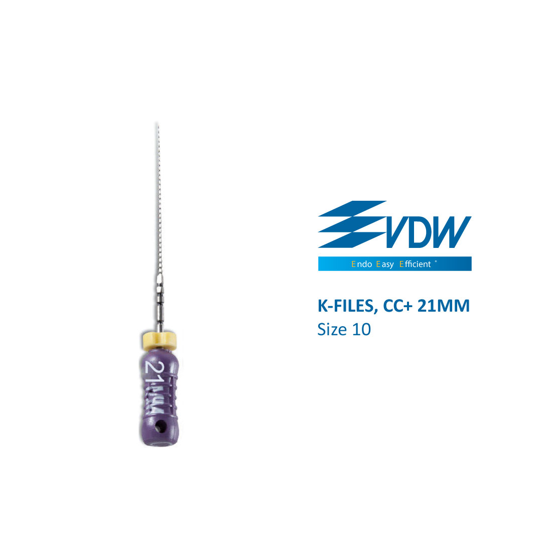 thumbnail image 2 of PlastCare USA 2X Size 10 21mm Endo K-Files – Premium Steel Endodontic Files 2 of 4
