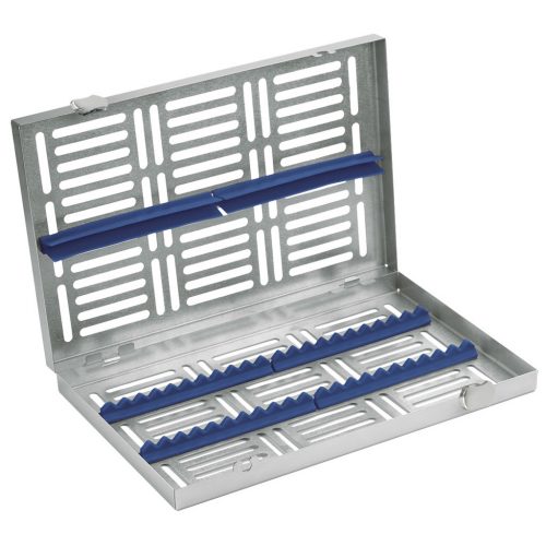 ASA locking tray std sz for 20 instruments - blue