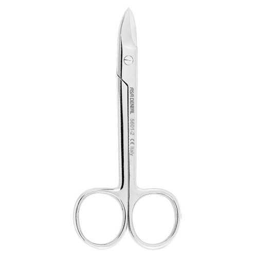Crown scissors curved #2