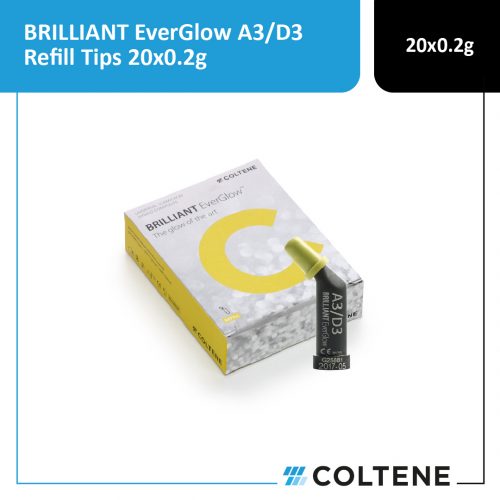 BRILLIANT EverGlow A3/D3 Refill Tips 20x0.2g