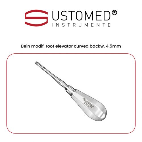 Bein modif. root elevator curved backw. 4.5mm