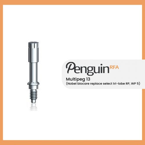 Multipeg 13 (Nobel biocare replace select tri-lobe RP, WP 5)