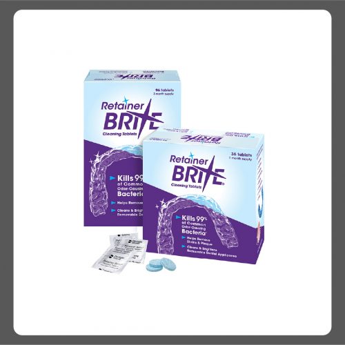 Retainer brite cleaning tablets 96's