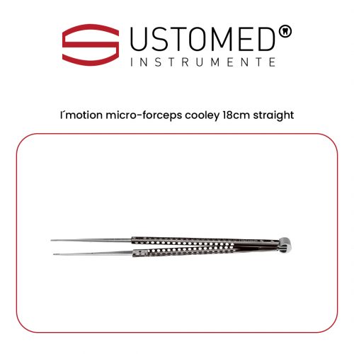 I?motion micro-forceps cooley 18cm straight
