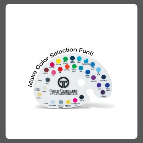 Elastomeric color palette