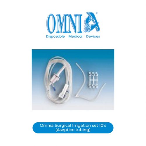 Omnia Surgical Irrigation (Aseptico tubing) set 10's