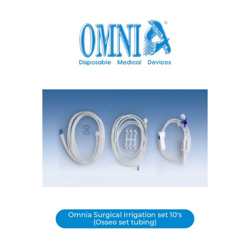 Omnia Surgical Irrigation (Osseo set tubing) set 10's