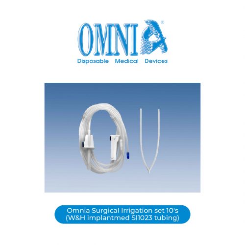 Omnia Surgical Irrigation (W&H implantmed SI1023 tubing) set 10's