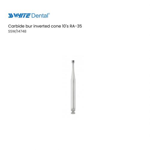 Carbide bur inverted cone 10's RA-35