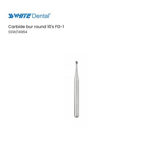 Carbide bur round 10's FG-1