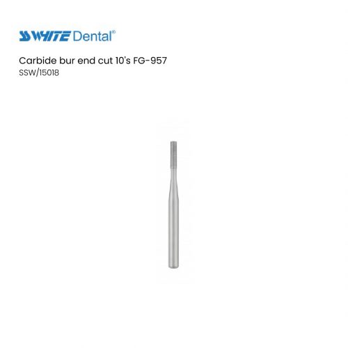 Carbide bur end cut 10's FG-957