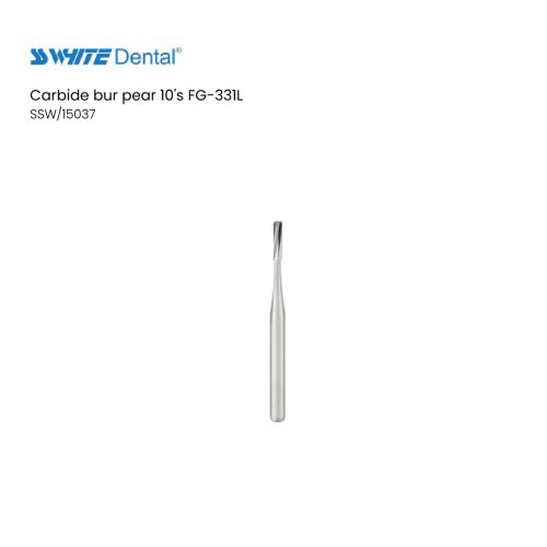 Carbide bur pear 10's FG-331L