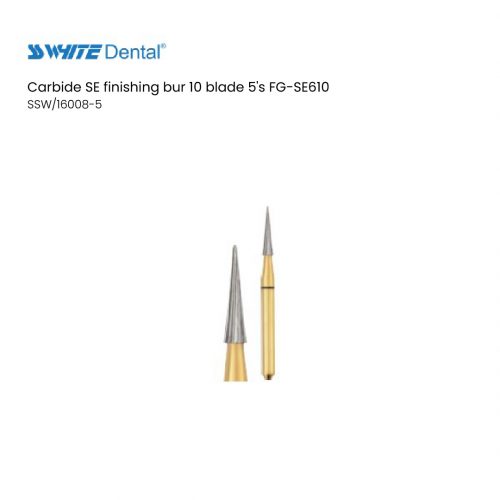 Carbide SE finishing bur 10 blade 5's FG-SE610