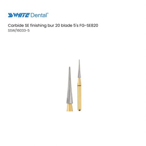 Carbide SE finishing bur 20 blade 5's FG-SE820