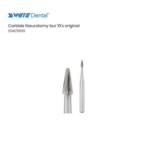 Carbide fissurotomy bur 10's original