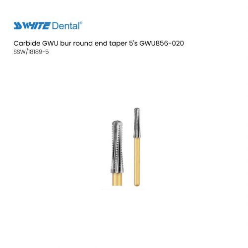 Carbide GWU bur round end taper 5's GWU856-020