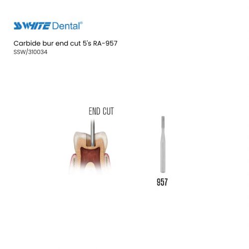 Carbide bur end cut 5's RA-957