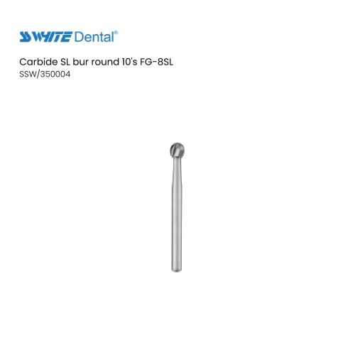 Carbide SL bur round 10's FG-8SL