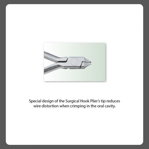 Surgical hook plier