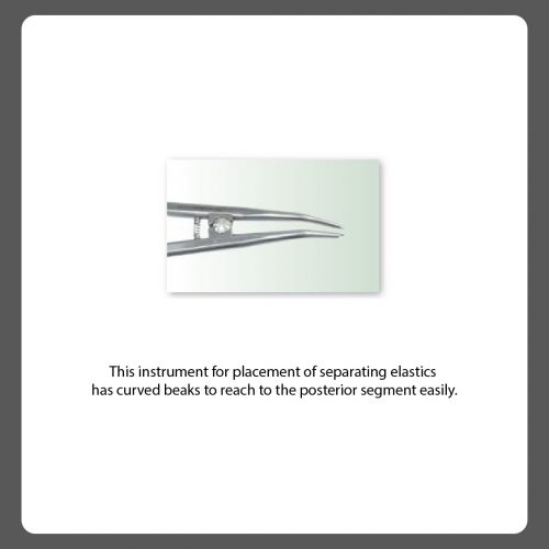 Elastic separating plier
