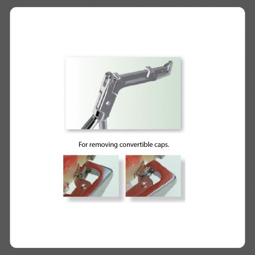 Convertible cap removing pliers refill blade 5's
