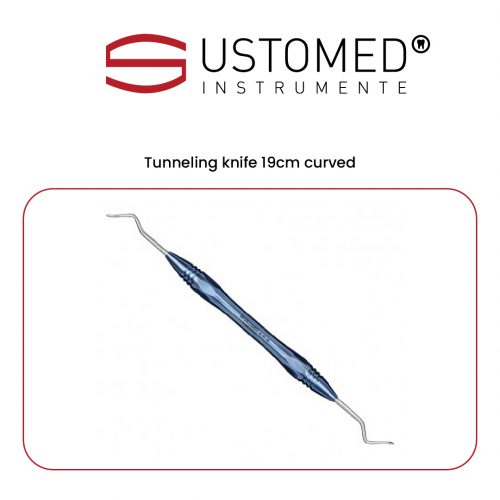 Tunneling knife 19cm curved